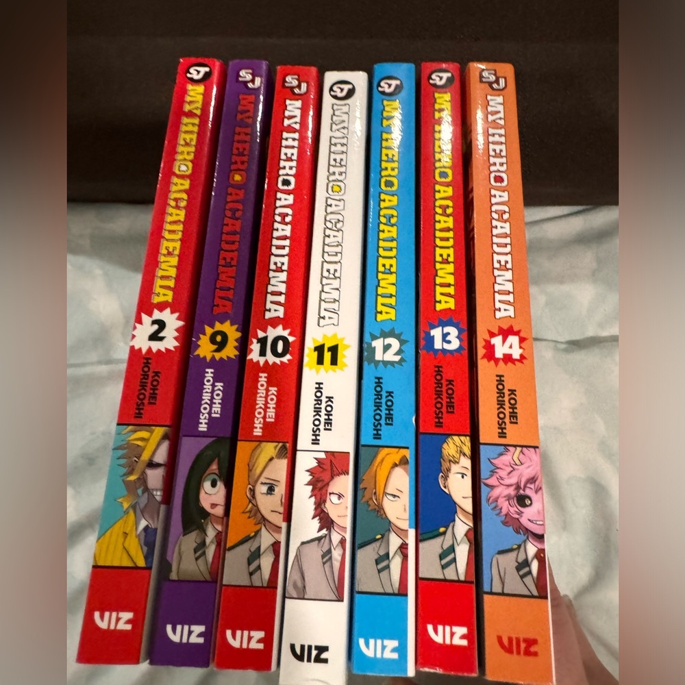 My HERO ACADEMIA book series 7 paperback 9-14 & 2